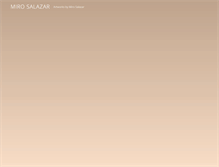 Tablet Screenshot of mirosalazar.com